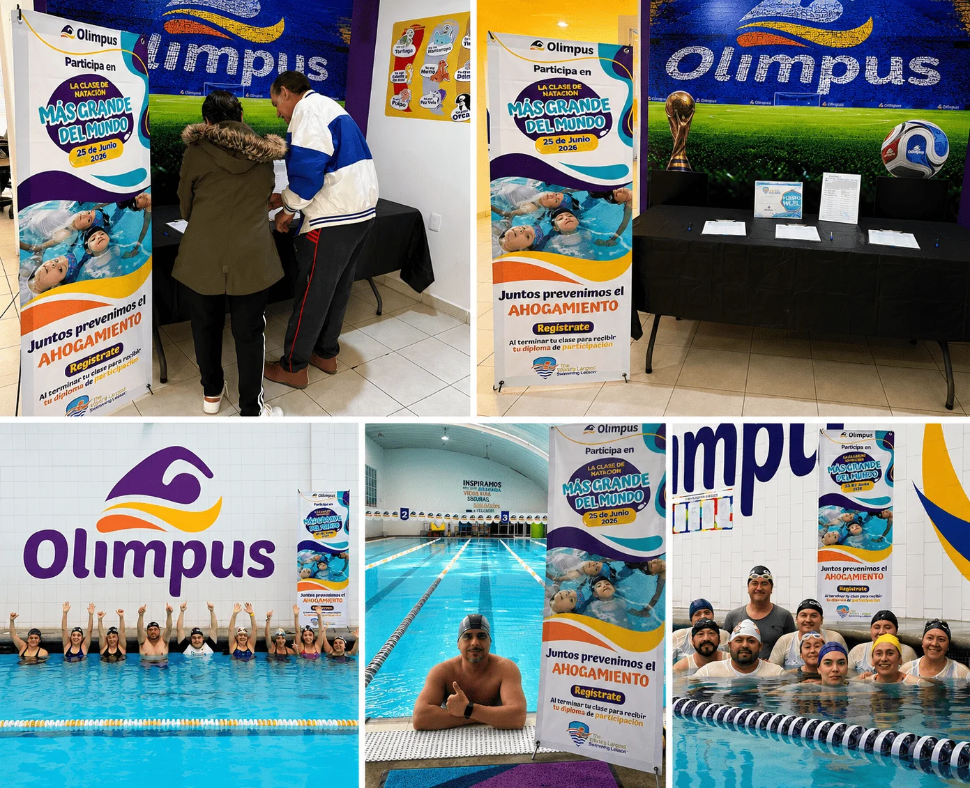 Las clases de natación salvan vidas